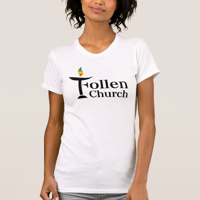 Camiseta femenina de la Iglesia Follen (Anverso)