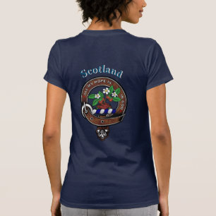 Camiseta femenina de la insignia Fraser Clan