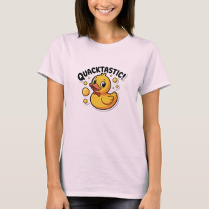 Camiseta femenina de la Personalizado del pato de 
