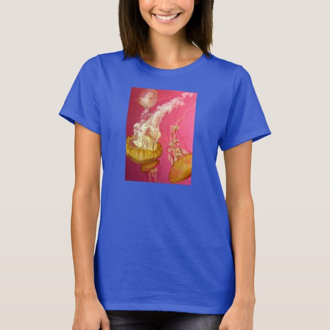 Camiseta femenina de medusas (Anverso)