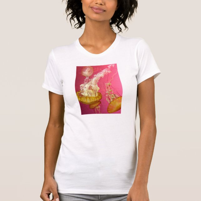 Camiseta femenina de medusas (Anverso)