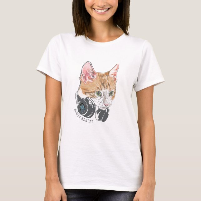 Camiseta femenina de Monty Monday (Anverso)