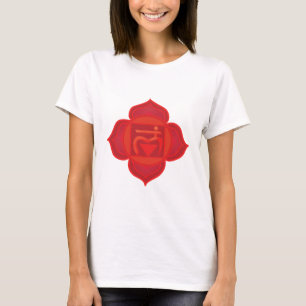 Camiseta femenina de Muladhara chakra