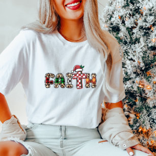 Camiseta femenina de Navidades de la FE
