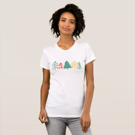 Camiseta femenina de Navidades religiosos