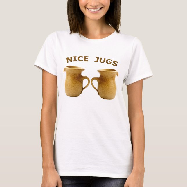 Camiseta femenina de Nice Jugs (Anverso)
