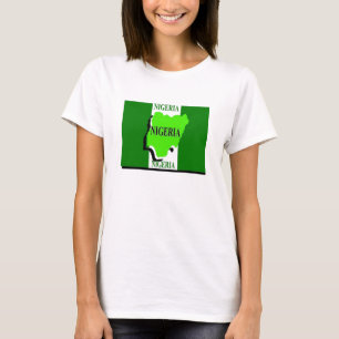 Camiseta femenina de Nigeria