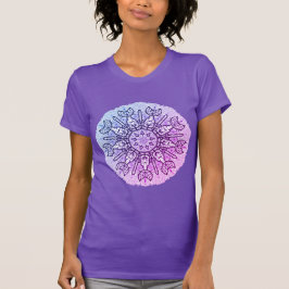 Camiseta femenina de Nikki's Cat Mandala
