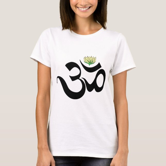 Camiseta femenina de Om (Anverso)