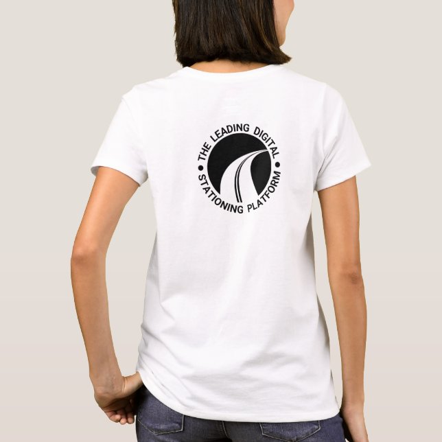 Camiseta femenina de OnStation Personalizado (Reverso)