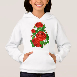 "Camiseta femenina de Roses Rojos - Elegante diseñ