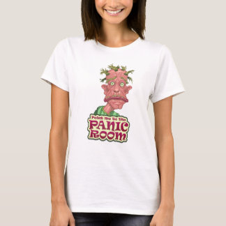 Camiseta femenina de salón de pánico