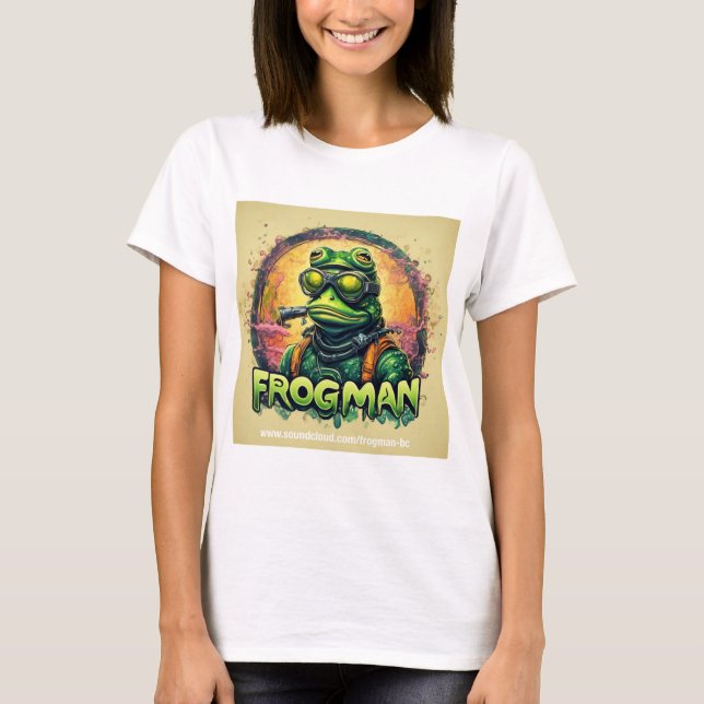 Camiseta femenina de sexo femenino (Anverso)