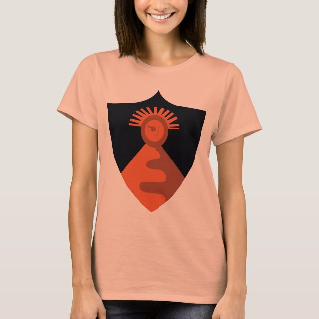 Camiseta femenina de SOL DIOS DE NOCHE (Anverso)