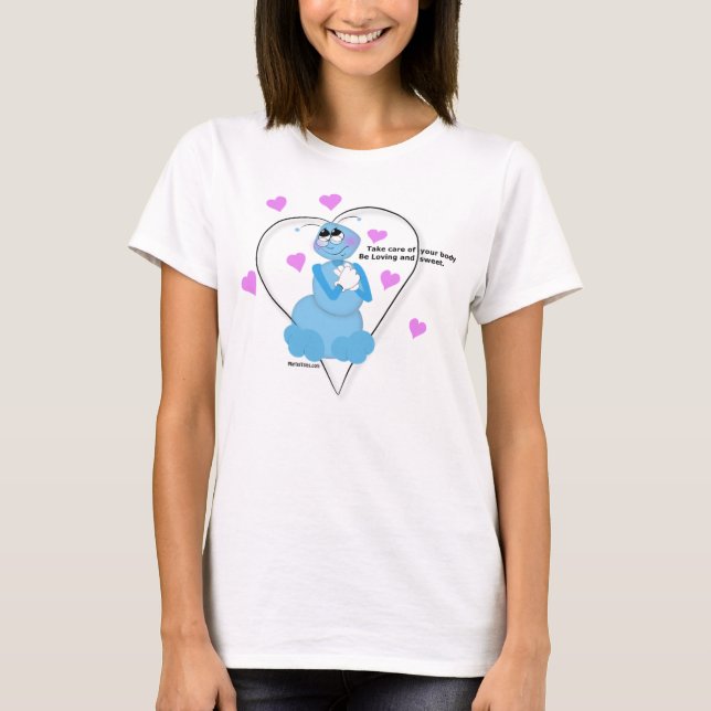 Camiseta femenina de The Dewey and Hearts (Anverso)