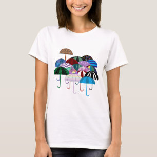 Camiseta femenina de Umbrellas