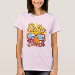 Camiseta femenina de verano Salty Beach | Hola ver