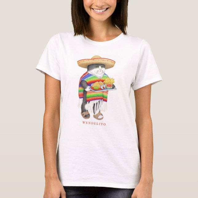 Camiseta femenina de WENDELITO (Anverso)