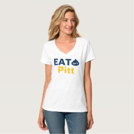 Camiseta femenina de WV cuello en V Come Se Pitt 