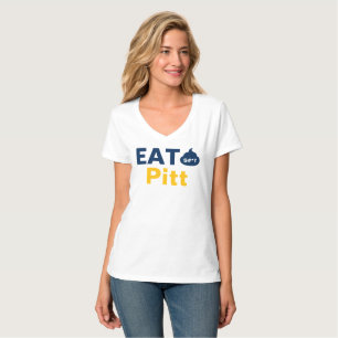 Camiseta femenina de WV cuello en V Come Se Pitt