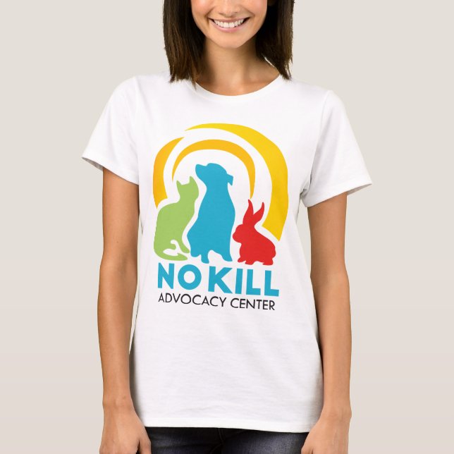 Camiseta femenina del Centro de No Matar (Anverso)