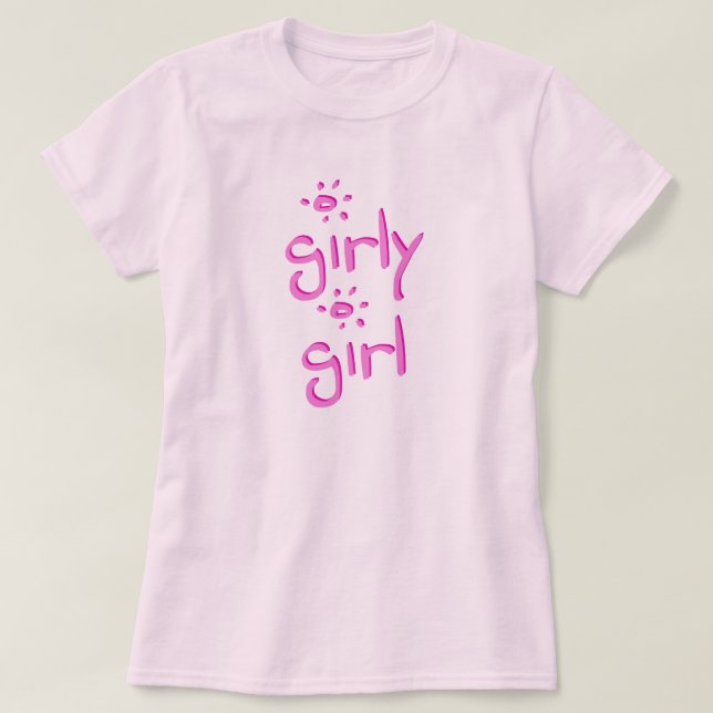 Camiseta femenina del chica (Diseño del anverso)