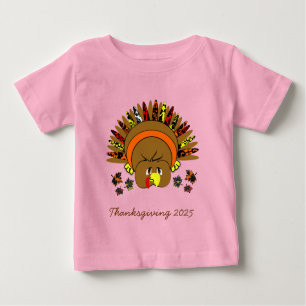 Camiseta femenina del Día de Acción de Gracias de 