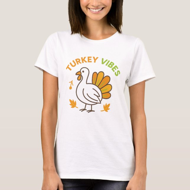 Camiseta femenina del Festival de Vibes de Turquía (Anverso)
