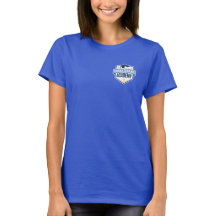 Camiseta femenina del FSA (azul real)