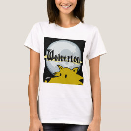 Camiseta femenina del logotipo de Wolverton