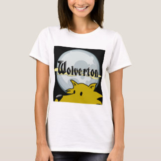 Camiseta femenina del logotipo de Wolverton