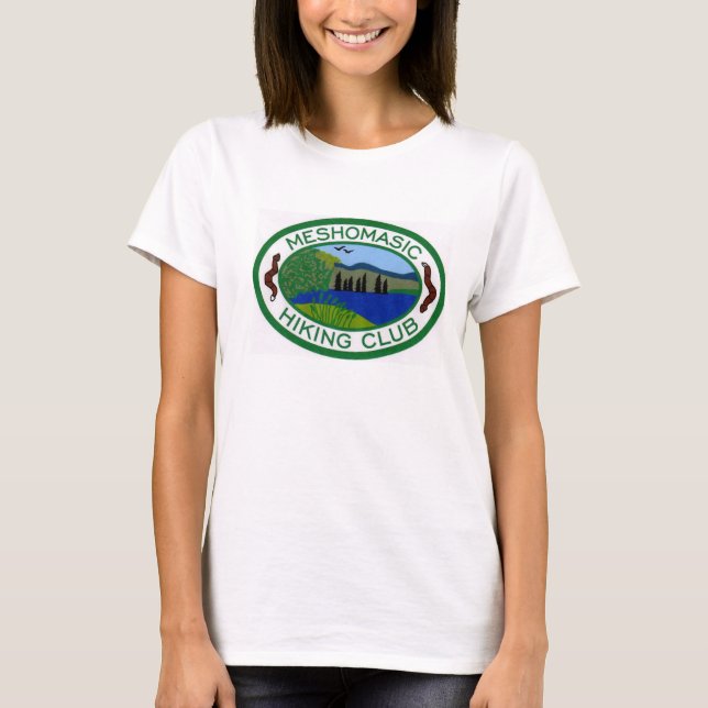 Camiseta femenina del Meshomasic Hiking Club (Anverso)