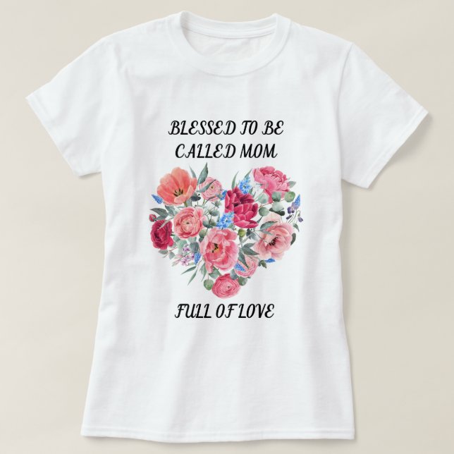 Camiseta femenina (Día de la Madre) (Diseño del anverso)