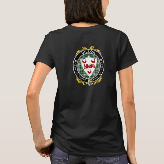 Camiseta femenina Dillon Irish Shield (Reverso)