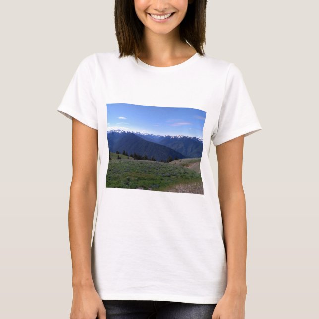 Camiseta femenina Hurricane Ridge (Anverso)