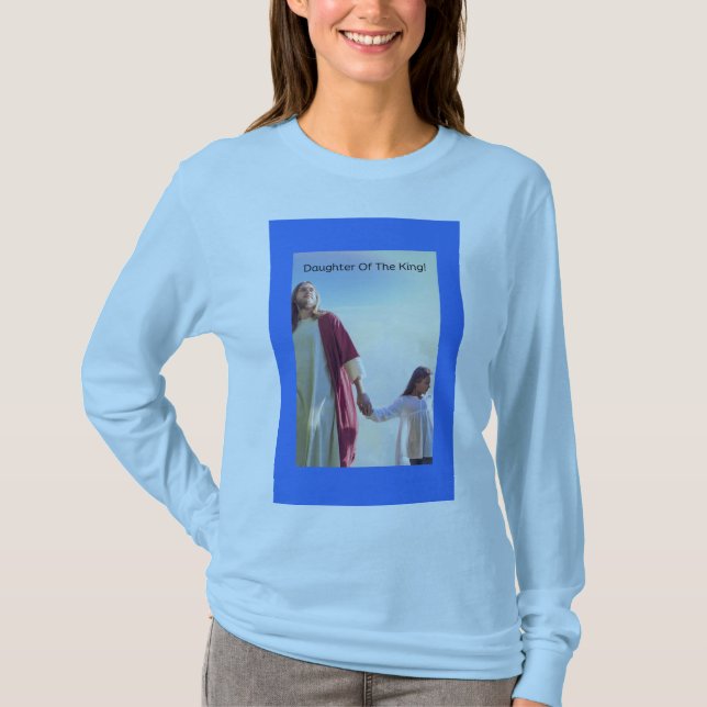 Camiseta femenina, inspiración cristiana, personal (Anverso)