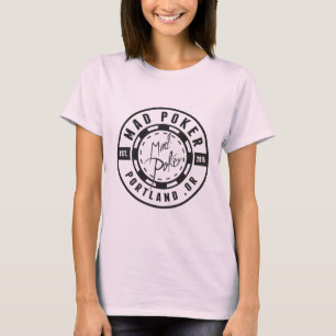 Camiseta femenina MAD Poker Bullet Logo