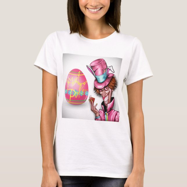 Camiseta femenina MAD Poker Easter Pazzo (Anverso)