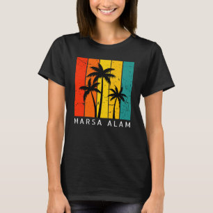 Camiseta femenina marsa alam vintage Sunset