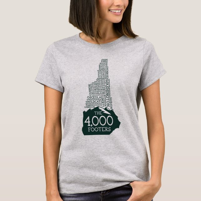 Camiseta femenina NH 4000 Footers (Anverso)