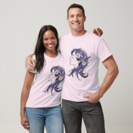 Camiseta femenina para boho y estilo estético