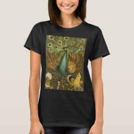 Camiseta femenina Pauw-met-kippen Theo-van-Hoytema
