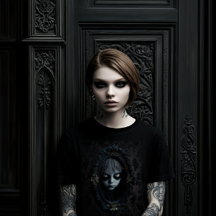 Camiseta femenina Peek-a-boo