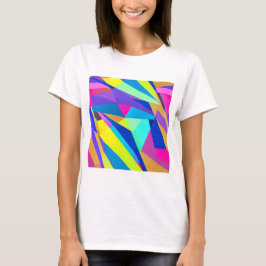 Camiseta femenina Radiant Mosaic