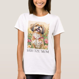 Camiseta femenina — Shih Tzu Mom