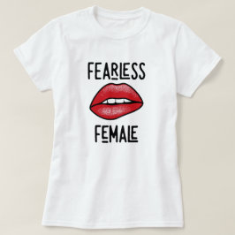 Camiseta Femenina sin miedo