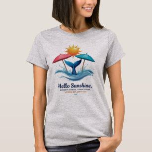 Camiseta femenina "Sun, Splash & Vitamin Sea"