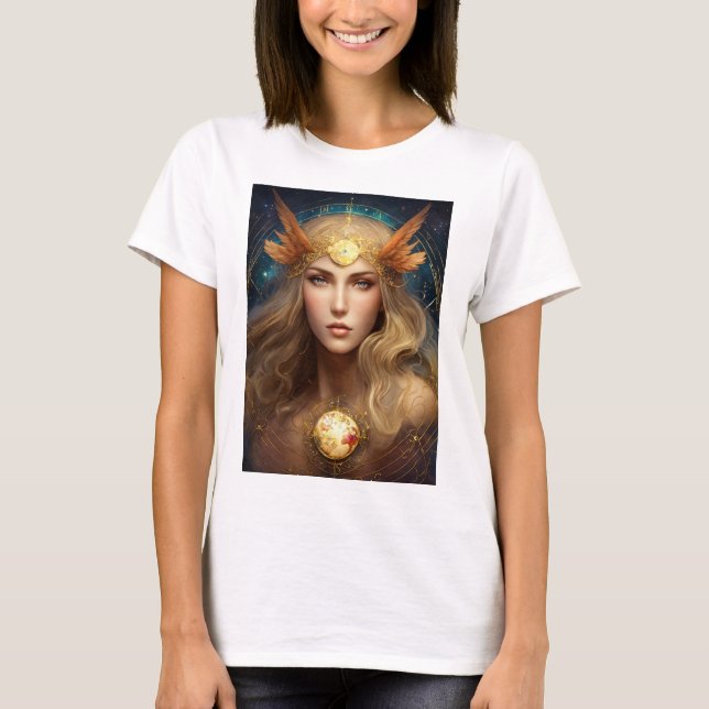 Camiseta femenina Virgin Mercury (Anverso)