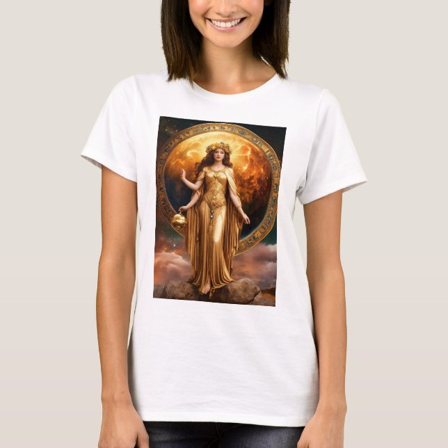 Camiseta femenina Virgin Mercury (Anverso)