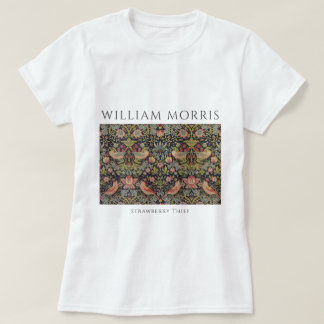 Camiseta femenina William Morris Strawberry Thief